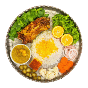 چلو کباب گردن